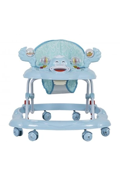 TURHAN BEBE 3 Kademeli Müzikli Oyuncaklı Yürüteç - 2