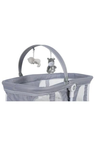 TURHAN BEBE Uzaktan kumandalı Müzikli Dönenceli Farklı Yönlerde Sallanır Otomatik Beşik - 5