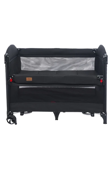 Mamma Ultimate Anne Yanı Organizerli Dönenceli Park Yatak Beşik 70 x 110 cm. - 6