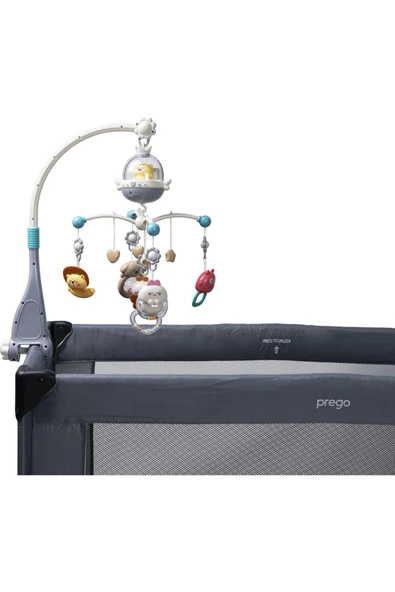 TURHAN BEBE Tüm Beşiklerle Uyumlu Uzaktan Kumandalı 360° dönebilen oyuncaklar Müzikli Işıklı Dönence