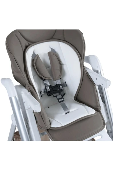 Prego Asansörlü Tekerlekli Ekstra Mama Tepsili Katlanır Mama Sandalyesi - 5