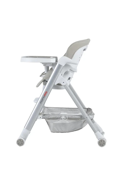 TURHAN BEBE Asansörlü Tekerlekli Ekstra Mama Tepsili Katlanır Mama Sandalyesi - 3