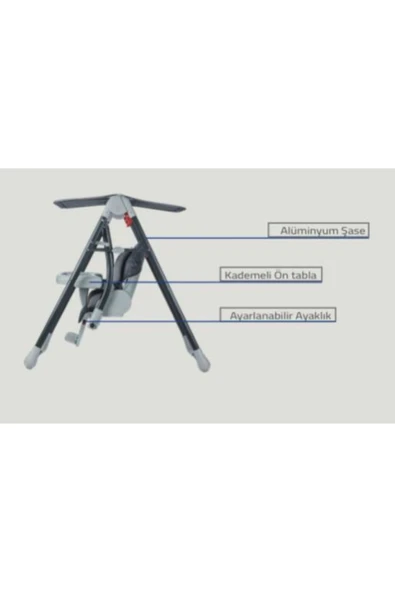 TURHAN BEBE Elite Salıncak & Mama Sandalyesi - 2