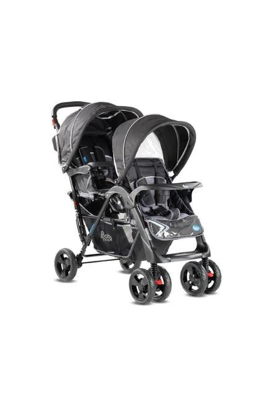 BabyHope Baby Hope P-738 Ikiz Puset Bebek Arabası (arka Arkaya - 1