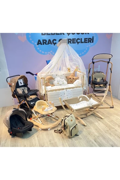 TURHAN BEBE Yeni Doğan LOVE Lüx Bebek Çeyiz Seti (22 Parça )