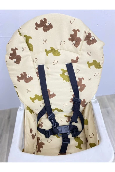 MallerBaby Milano Kolay Katlanır Mama Sandalyesi - 5