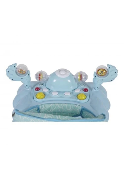 TURHAN BEBE 3 Kademeli Müzikli Oyuncaklı Yürüteç - 4