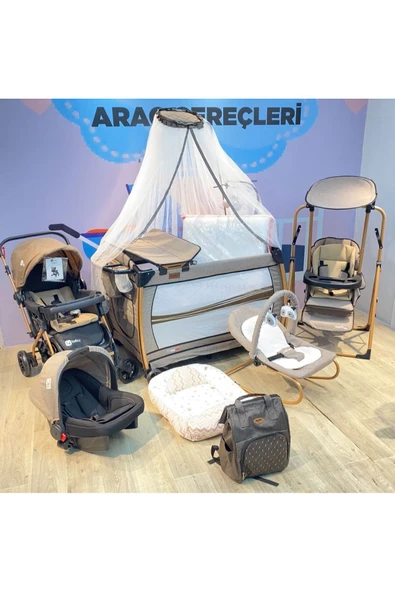 TURHAN BEBE Yeni Doğan VELAR Lüx Bebek Çeyiz Seti - 1