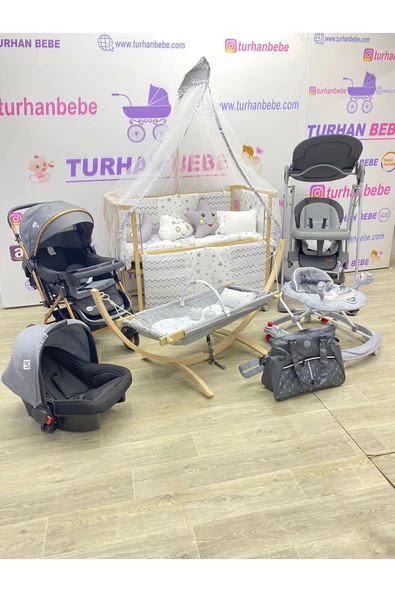 TURHAN BEBE Yeni Doğan LOVE Lüx Bebek Çeyiz Seti (22 Parça) - 1