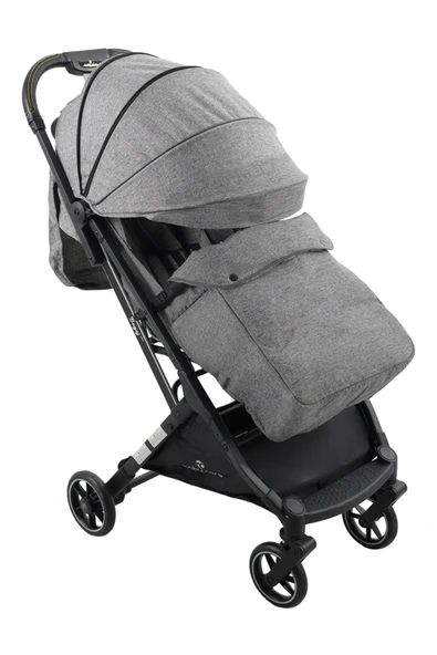 TURHAN BEBE Uçak Kabin Bagaj Kabin Boy Bebek Arabası Kışlık Ayak Örtüsü Yağmurluk Taşıma Çantası Hediye - 3