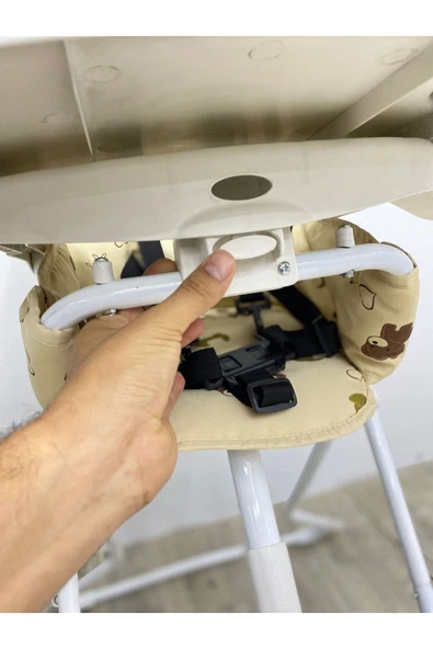 MallerBaby Milano Kolay Katlanır Mama Sandalyesi - 6