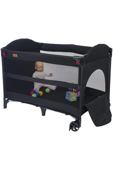 Mamma Moli Anne Yanı Park Yatak Beşik 70 X 110 Cm. ( Pamuk Yatak Hediyeli ) - 7