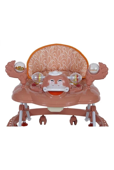 TURHAN BEBE 3 Kademeli Müzikli Oyuncaklı Yürüteç - 5