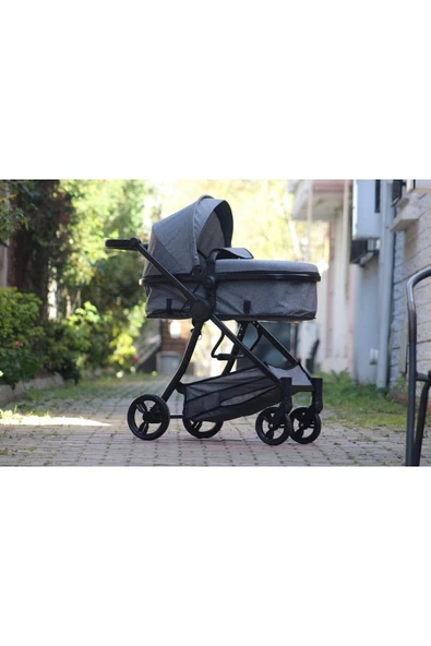 QUARD Comfy Seyahat Sistem Taşıma Pusetli Bebek Arabası - 2