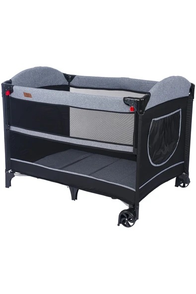 Mamma Moli Anne Yanı Park Yatak Beşik 70 X 110 Cm. ( Pamuk Yatak Hediyeli ) - 5