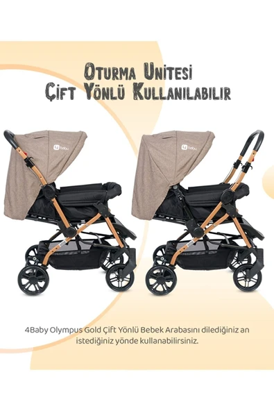 LİA BEBEK 4 Baby Çift Yönlü Travel Sistem Bebek Arabası Ayak Örtüsü Hediye Ilkadım Bebe - Resim 5