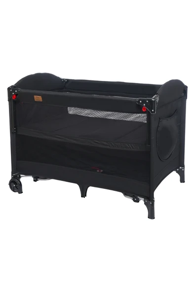 Mamma Ultimate Anne Yanı Organizerli Dönenceli Park Yatak Beşik 70 x 110 cm. - 3