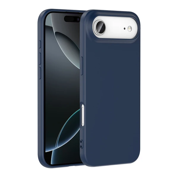 iPhone 17 Air Kılıf Zore Mara Lansman Kapak - Lacivert ürün görseli