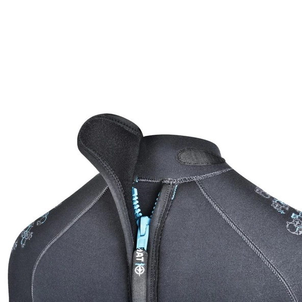 BEUCHAT Shorty ALIZE, 3 mm Kadın Dalış Elbisesi - Resim 4