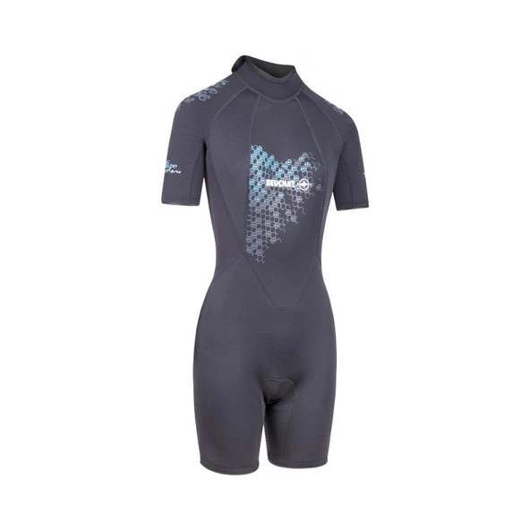 BEUCHAT Shorty ALIZE, 3 mm Kadın Dalış Elbisesi - Resim 5