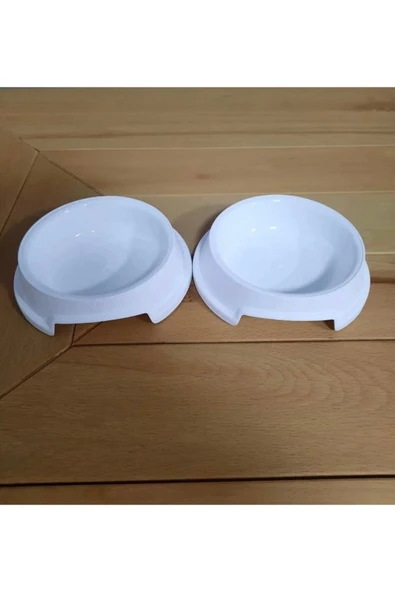 Kediler ve evcil hayvanlarınız İçin Siperli 2’li Mama Kabı0.3 L Kapasiteli, Hijyenik ve Prati - 4