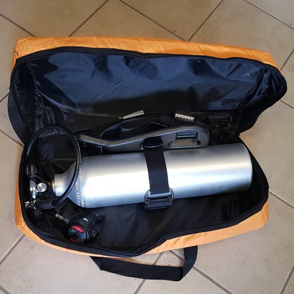 SET TEKNE SCUBA 5 L Çantalı, Beuchat Regülatörlü - Resim 3