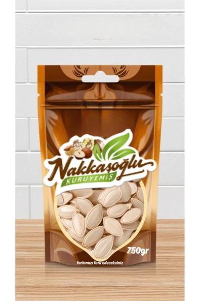 Kavrulmuş Tuzsuz Jumbo Kabak Çekirdeği 750gr ürün görseli