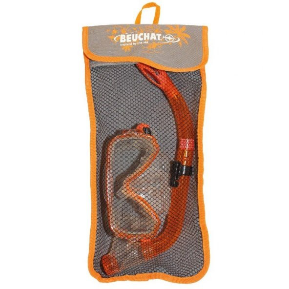 BEUCHAT SET MS OCEO Çocuk Maske Şnorkel(Tahliyeli), Turuncu - 2