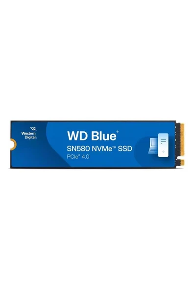 Western Digital BLUE SN580 WDS200T3B0E PCI-Express 4.0 2 TB M.2 SSD Teşhir