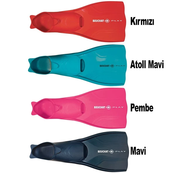BEUCHAT Palet Kapalı PLAY, Kauçuk - 2