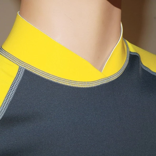 BEUCHAT Rash Guard Uzun ATOLL, 2 mm, Erkek, Sarı - 3