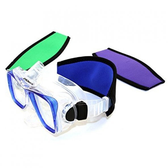 BESTDIVERS Maske Arkalığı REEF Neopren, Velkrolu - 2
