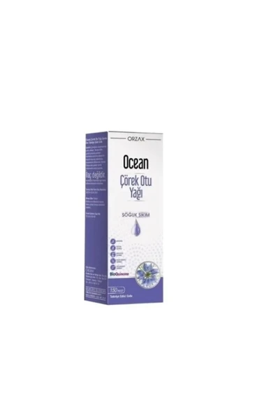 Orzax Ocean Çörek Otu Yağı Soğuk Sıkım 150 ml - 1