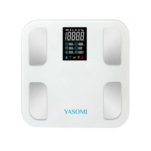 Yasomi ActiveScale FG1914 Digital Yağ Ölçer Tüm Vücut Kitle Endeksi Ağırlık Ölçer Tartı