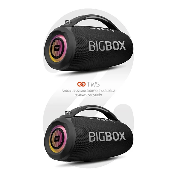 Powerway Bigbox Bluetooth Hoparlör - 3