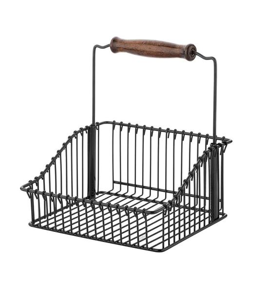 Vip Ahmet VP-920 Mutfak Banyo Sepeti Çok Amaçlı Sept Ferforje Metal Fintorp Model 20*20 ürün görseli 1