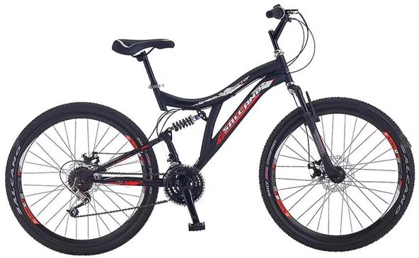 Salcano Hector 24 Mekanik Dİsk Fren 21 Vites Koyu Gri Mavi Çocuk Dağ Bisikleti ürün görseli