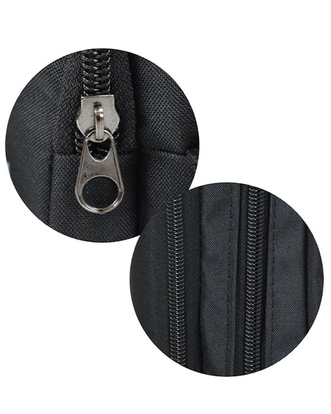 Tebag İki Gözlü Siyah Kalem Çantası - 3