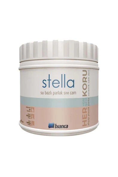 Bianca Stella Su Bazlı Parlak Sıvı Cam Vernik 500 ml ürün görseli