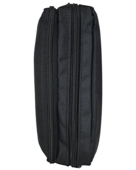 Tebag İki Gözlü Siyah Kalem Çantası - 2