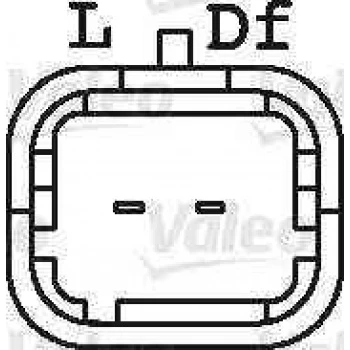 Renault Alternator 12v 110a Tg11c011 Clio II 1,5dci Megane II (437434) - Valeo 439475 - Resim 1