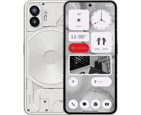 Nothing Phone 2 256 GB 12 GB Ram Beyaz (Nothing Türkiye Garantili) ürün görseli 1