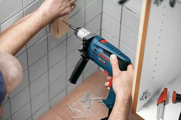 Bosch GSB 13 Re 600 Watt Darbeli Matkap - 2