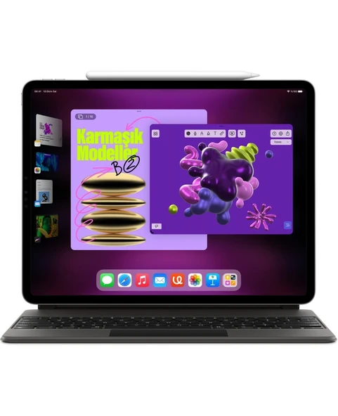 Apple iPad Pro 6.Nesil 128GB 12.9" Wi-Fi Tablet - MNXP3TU/A Uzay Grisi - 5