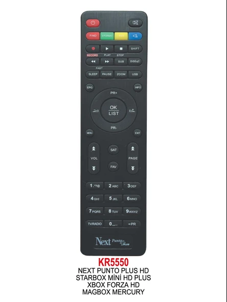 STARBOX MİNİ HD PLUS  UYDU KUMANDA ürün görseli 1