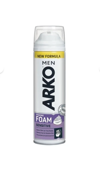 Arko Men Sensitive Hassas Cilt Tıraş Köpüğü 200 Ml - 1