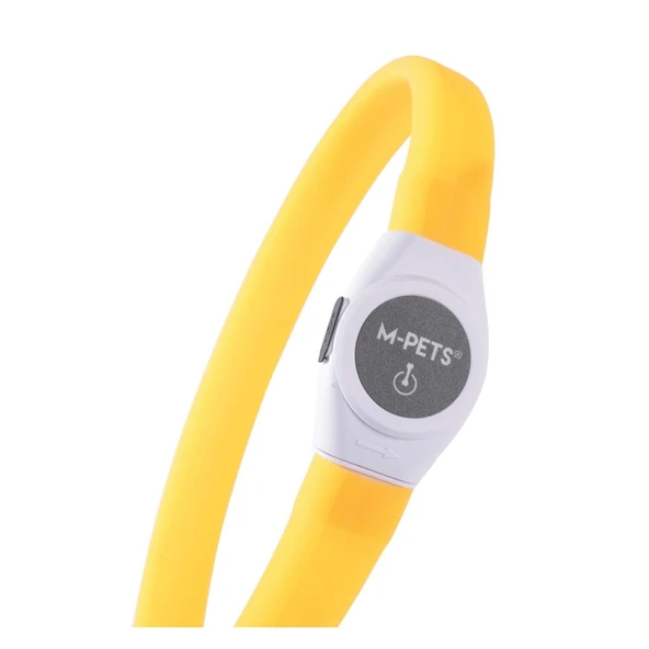 M-Pets Flash Led Boyun Tasma Turuncu (L) - 2