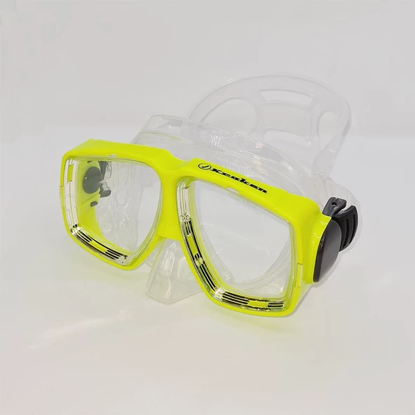 KRAKEN Maske M366 Şeffaf Silikon, Çift camlı - 2