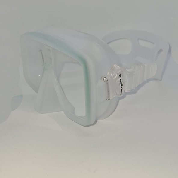 KRAKEN Maske M22 Çerçevesiz Şeffaf Silikon, Tek camlı - 2