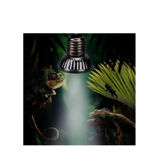 Isıtma Lambası 75w 220v Uva+uvb Güneş Sürüngen Lambası - Resim 4